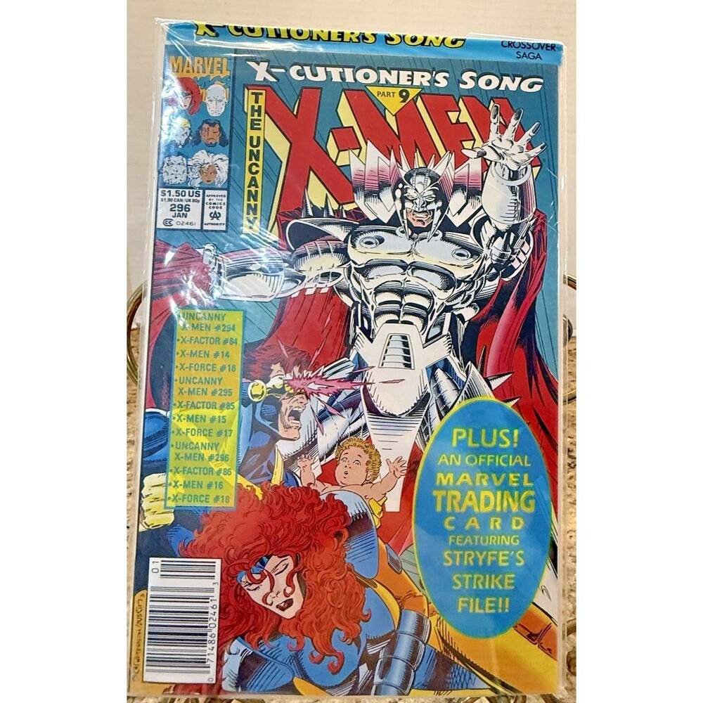 The Uncanny X-Men X-Cutioner's Song Part‎ 9 Marvel Comics Jan 1993 Comic Book